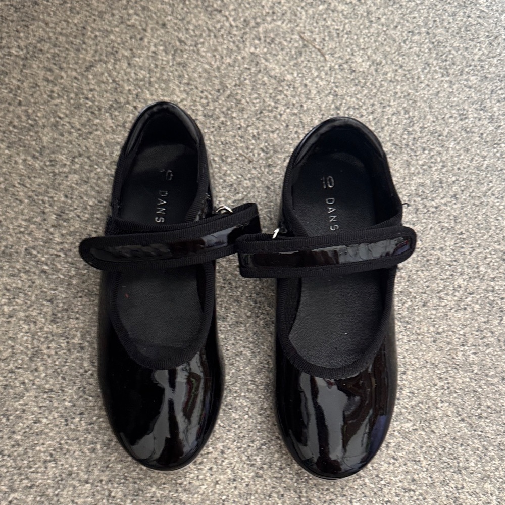 Black Tap Dance Kids Shoes